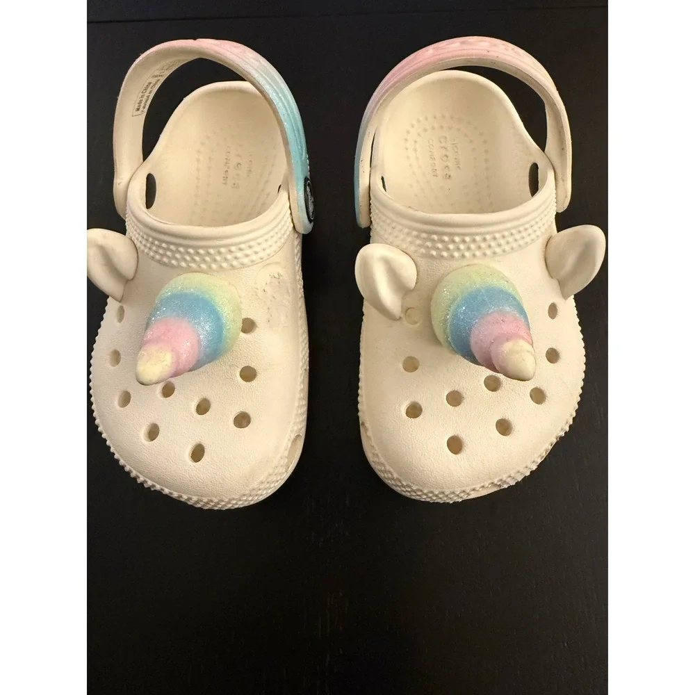 CROCS toddler unicorn